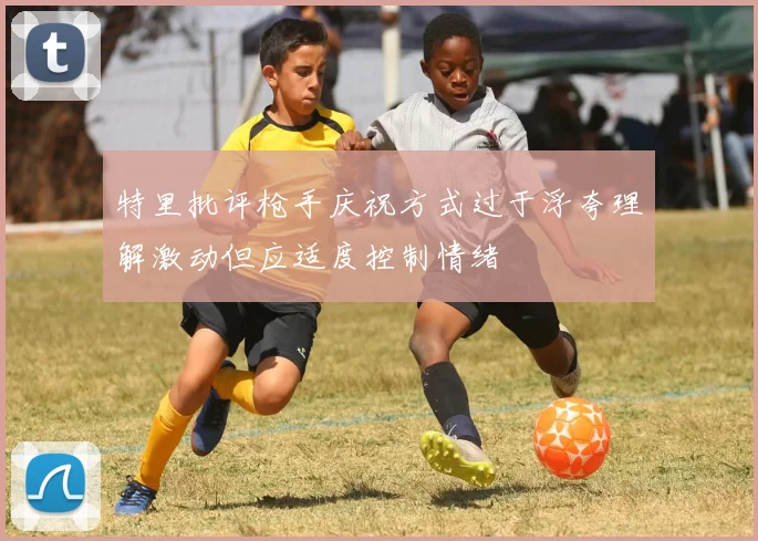 特里批评枪手庆祝方式过于浮夸理解激动但应适度控制情绪
